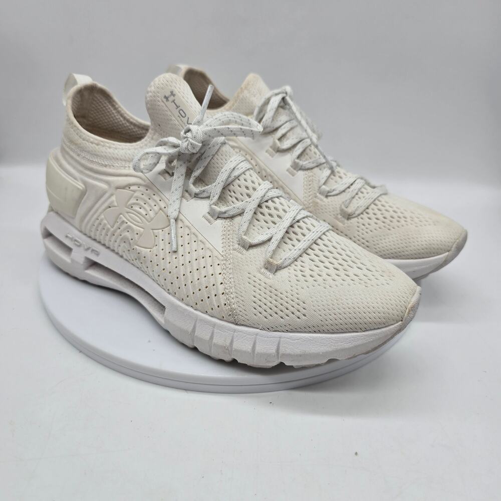 Under Armour Hovr Phantom Se Running Sneakers Shoes Athletic Off White 8.5